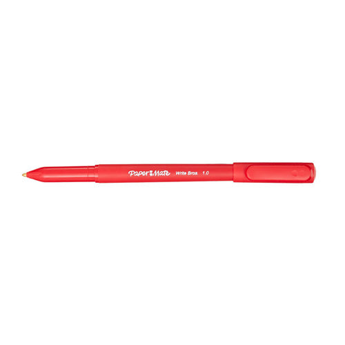 Paper Mate Write Bros Ballpoint Pen 1.0mm 12pk (Red)
