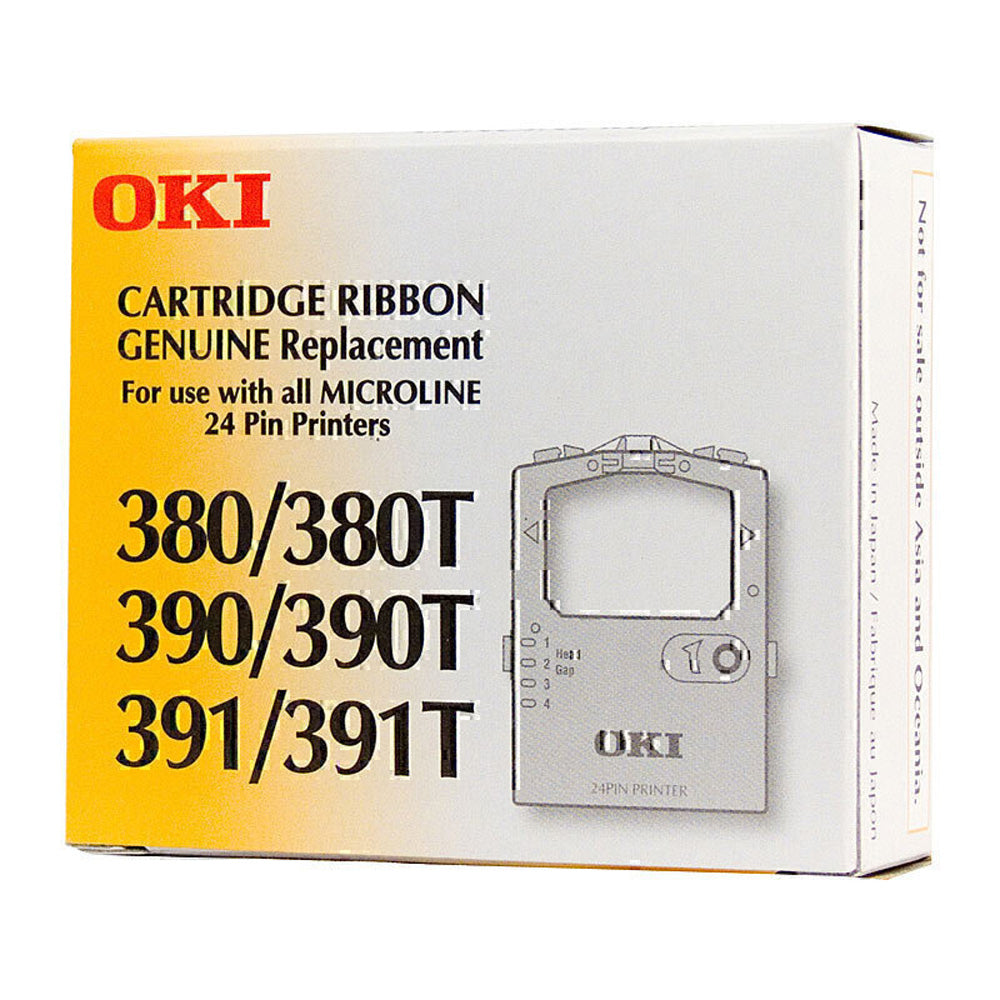 Oki Ribbon 380/390/391 Series Cartridge