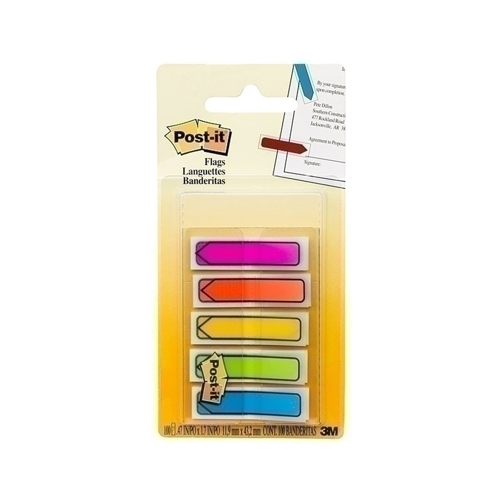 Post-It Bright Colours Arrow Flags (12x45mm) - LatestBuy