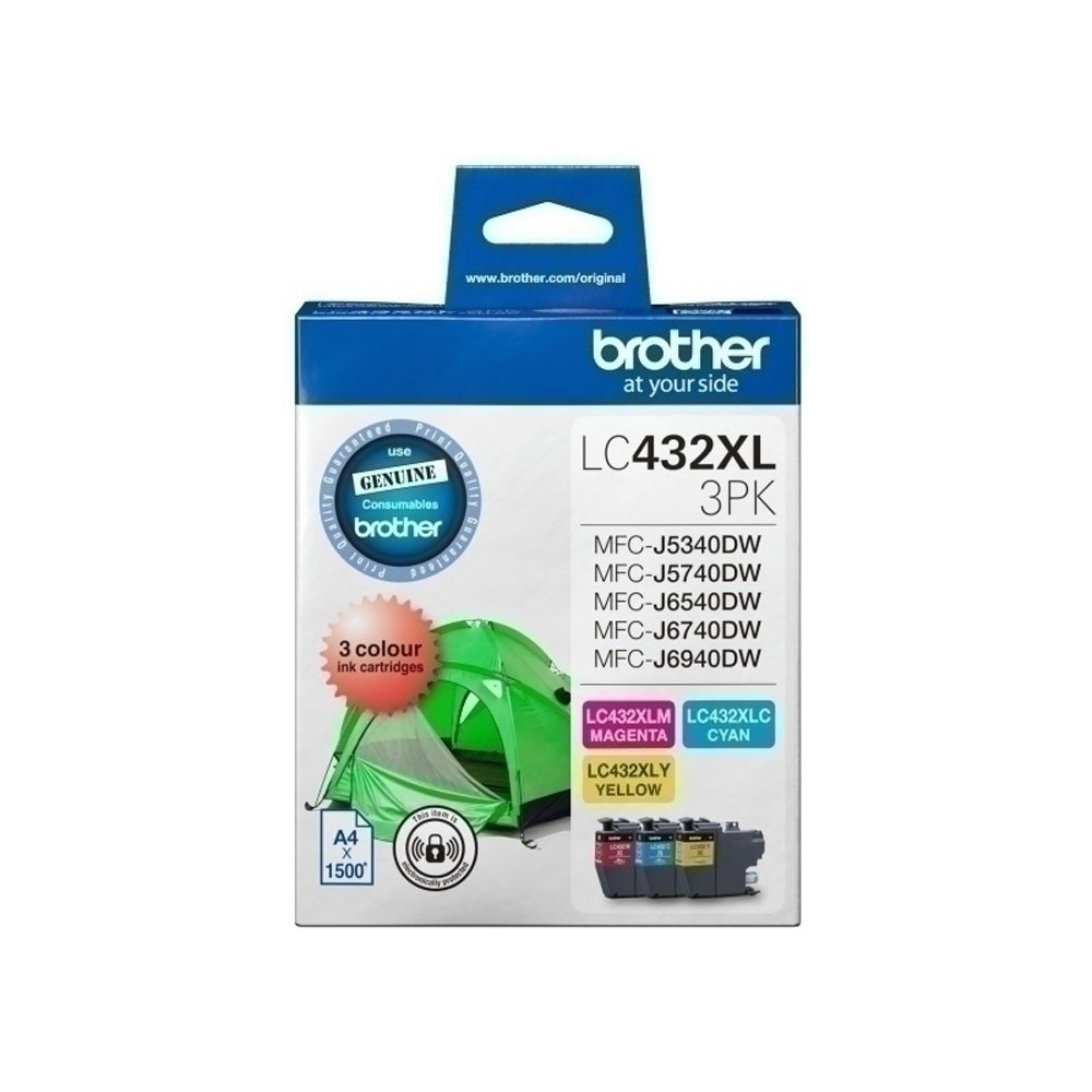 Brother LC432XL CMY Colour Pack