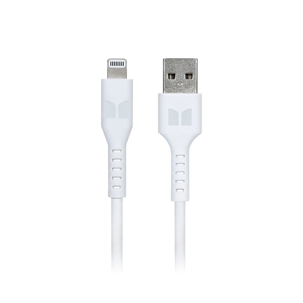 Monster Lightning to USB-A Cable 2m (White)