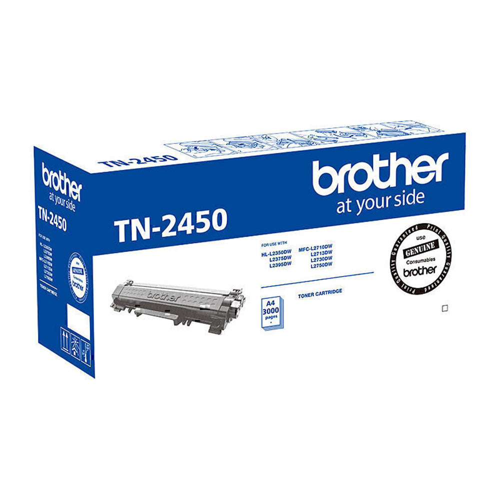 Brother TN2450 Toner Cartridge 3000 Pages (Black)
