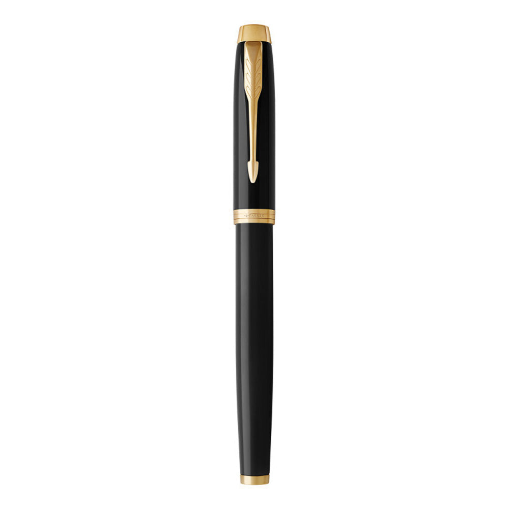 Parker IM Gold Trim Fountain Pen (Black)