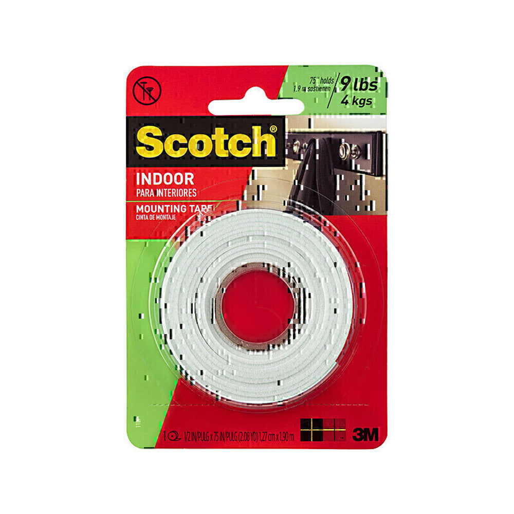 Scotch 110PIndoor Mount Tape (Box of 6)