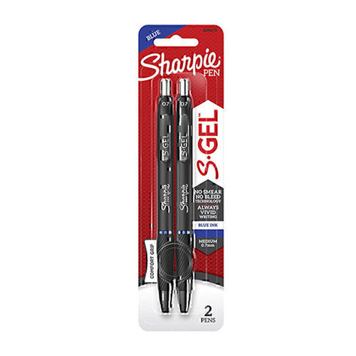 Sharpie Retractable Gel Pen 0.7mm 2pk (Box of 6)