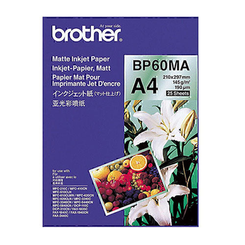 Brother Matte Paper 25pk