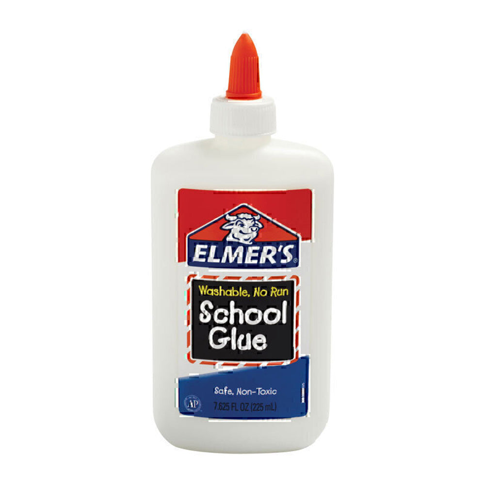 Elmers White Liquid School Glue 225mL (Box of 6)