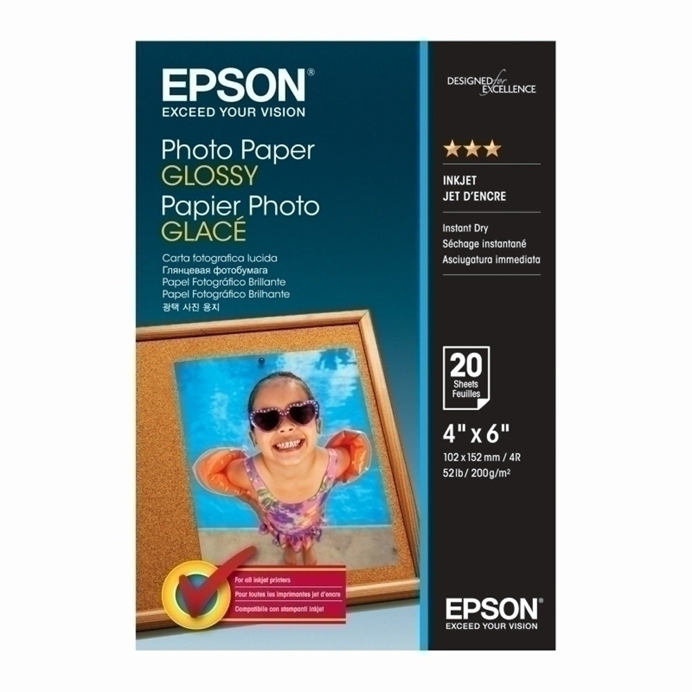 Epson Glossy Photo Paper 20pc