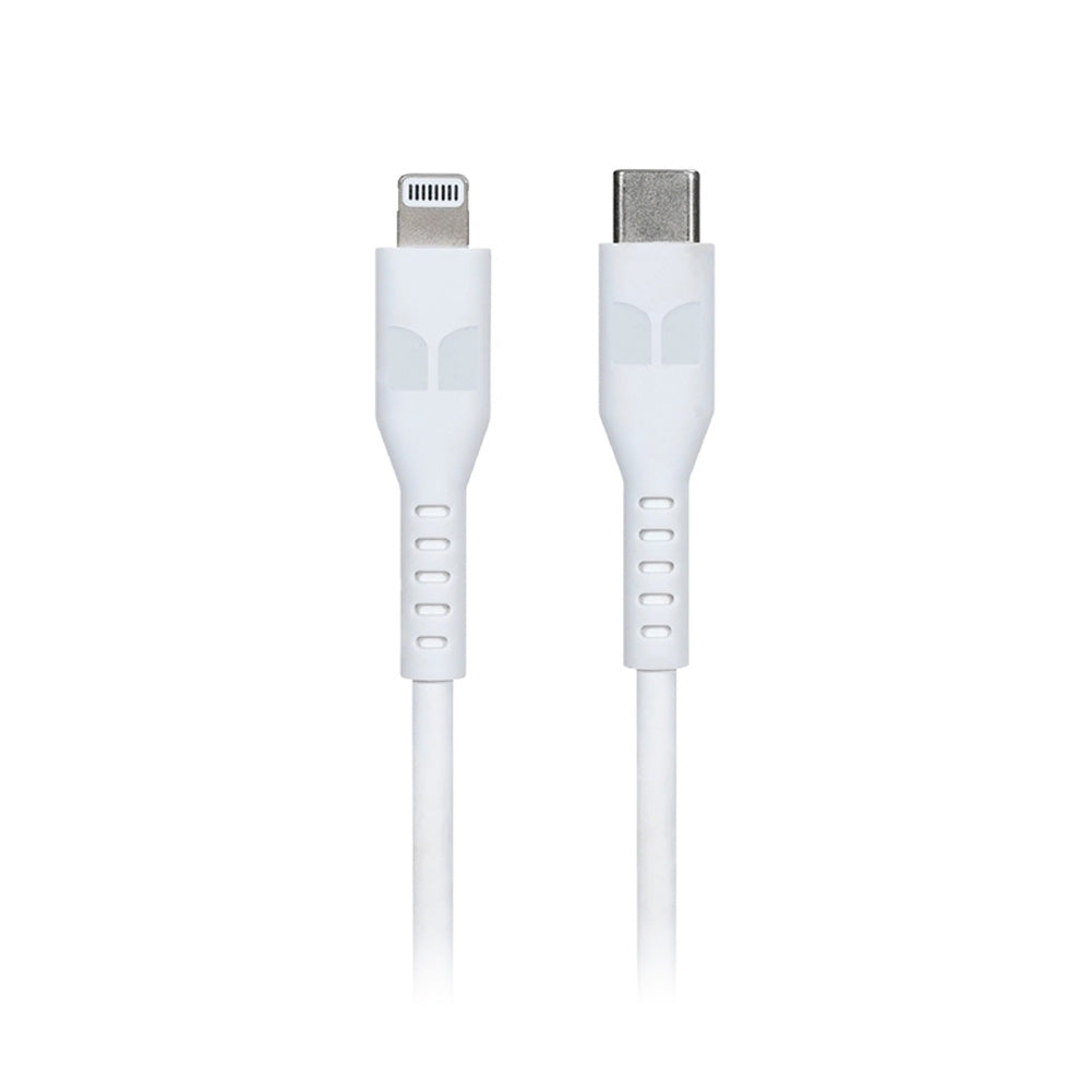 Monster Lightning to USB-C Cable 2m (White)