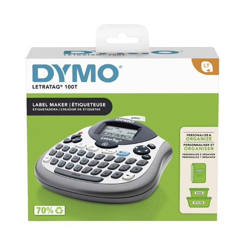 Dymo LetraTag LT-100T Label Maker (Silver)