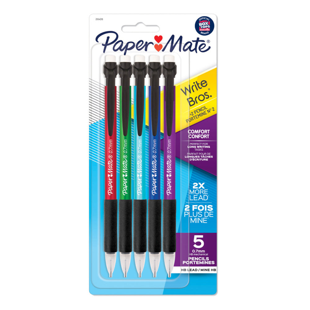 Paper Mate Write Bros Mechanical Pencil 5pk (Box of 6)