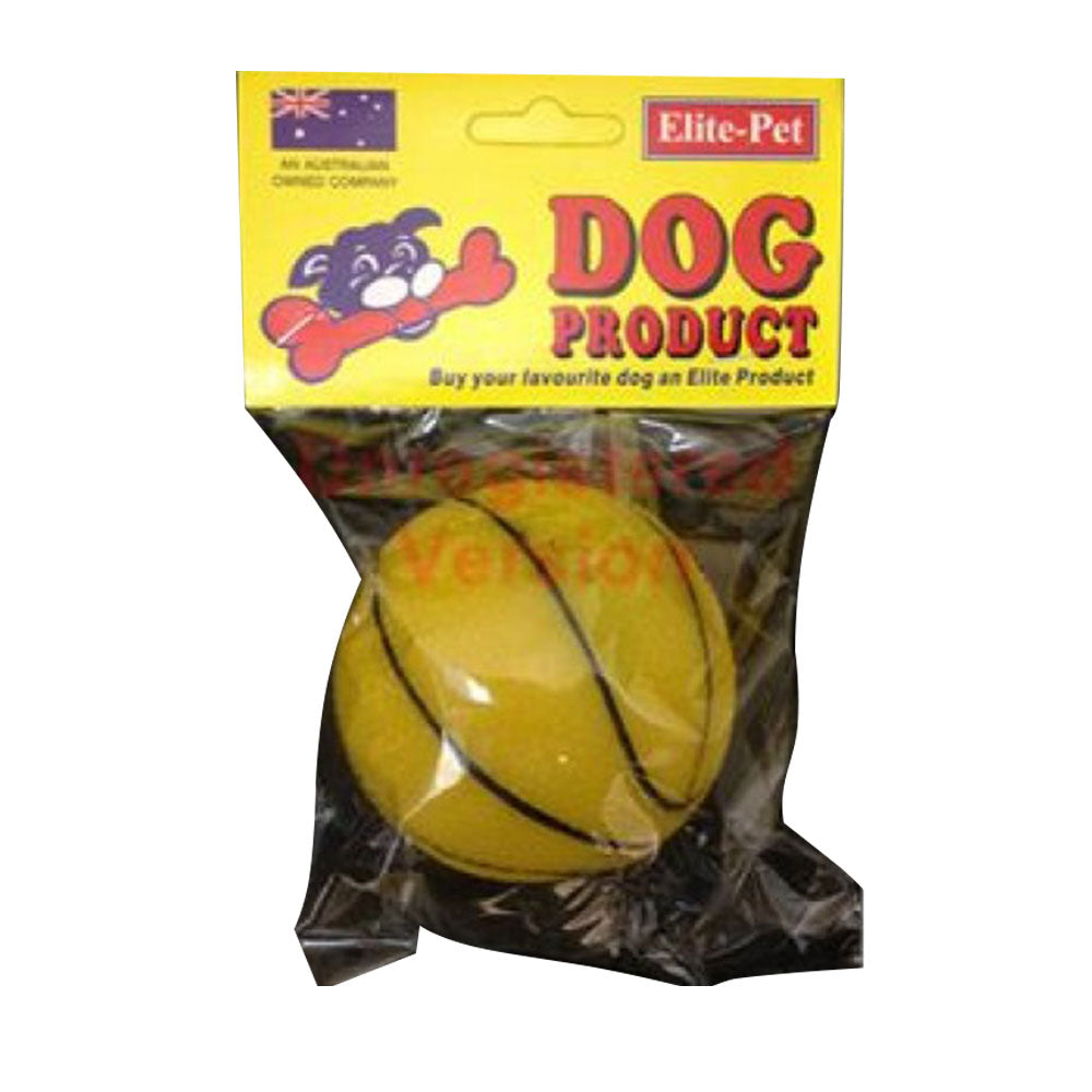 Elite Pet Squeaky Ball Dog Toy