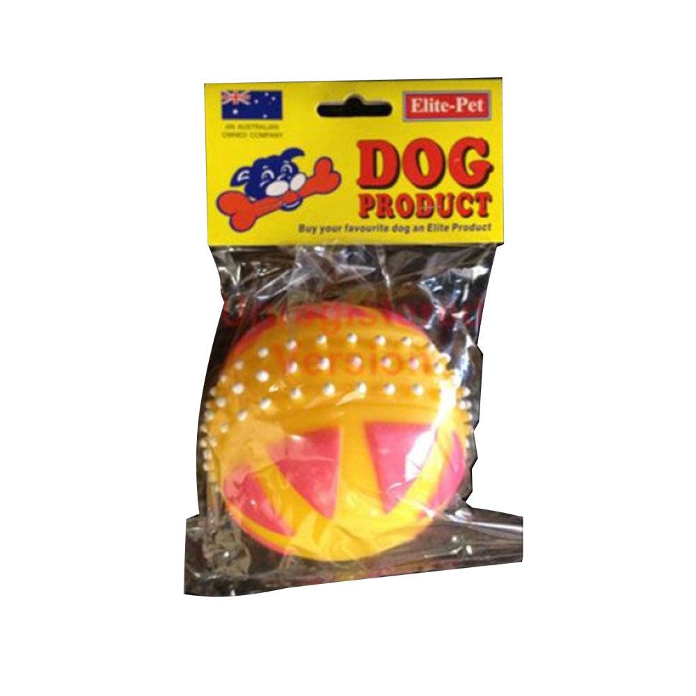 Elite Pet Squeaky Ball Dog Toy