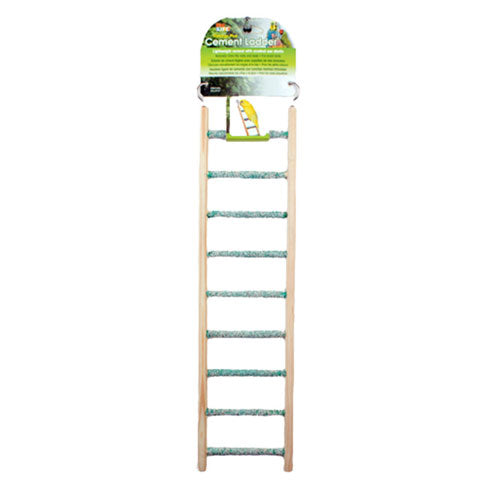 Penn-Plax Cement Ladder with Wooden Frame