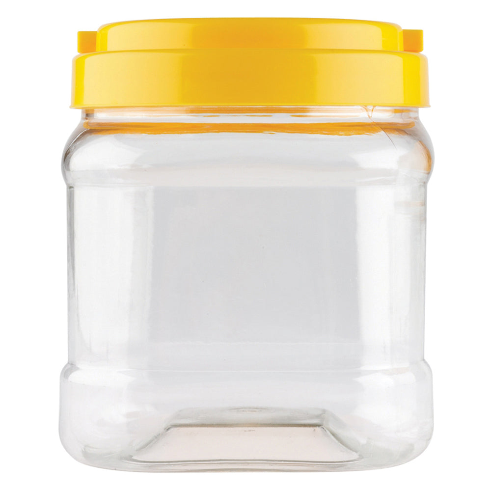 Clear Storage Jar with Screw Lid 1.5L