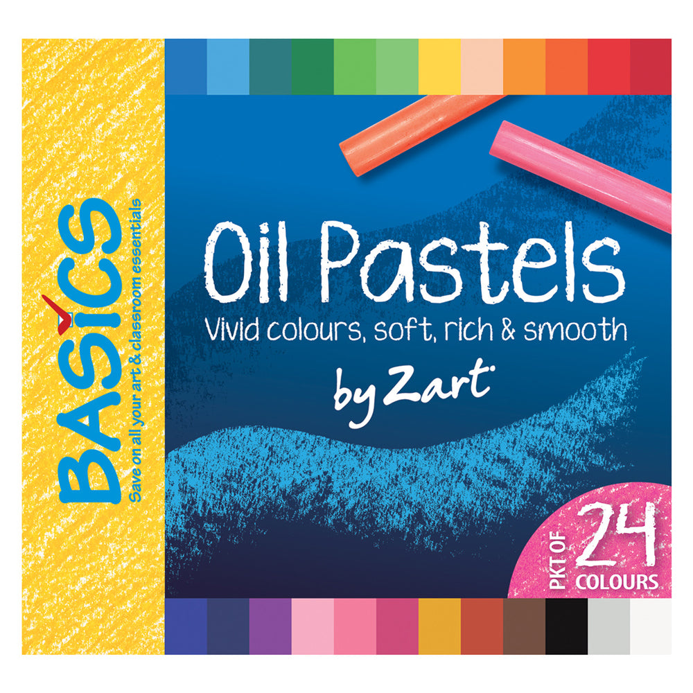 Basics Oil Pastels (Large)