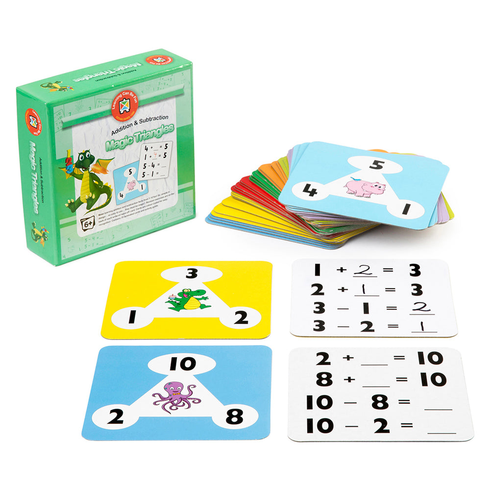 Magic Triangles Addition & Subtraction Educational Game