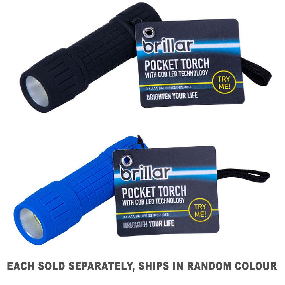 Brillar Durable Pocket Torch with Cob LED Technology