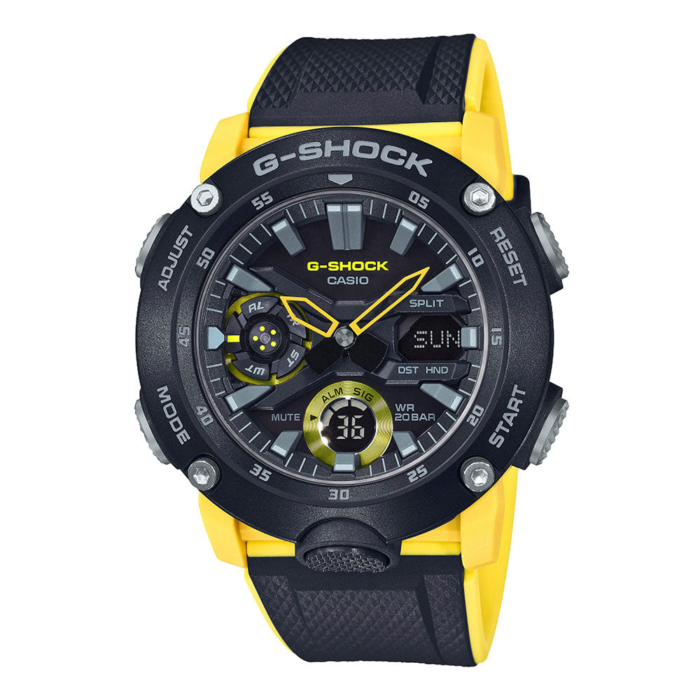 Relógio analógico de carbono Casio G-Shock