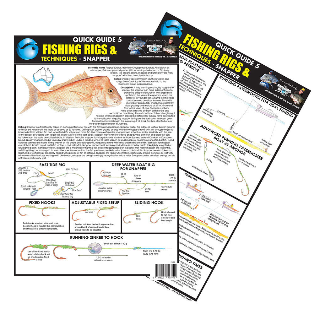 Essential Fishing A4 Quick Handy Guide