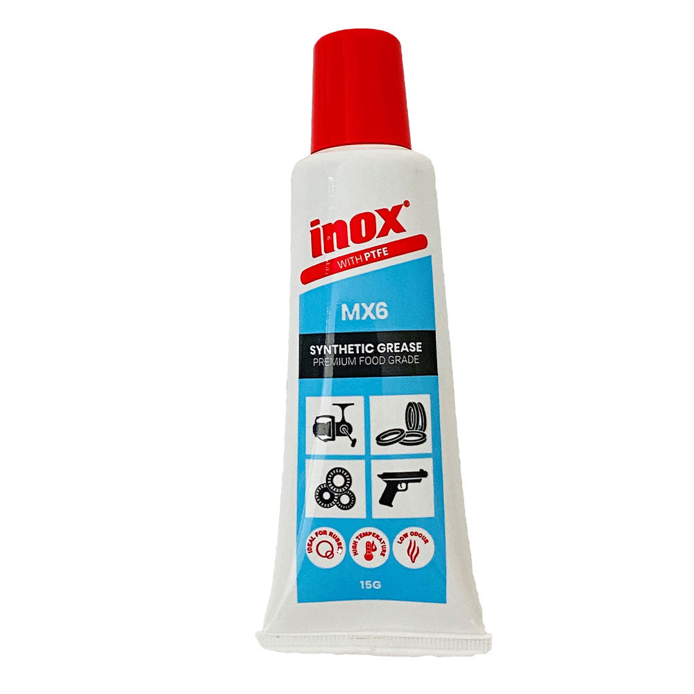 Tubo per grasso sintetico Inox mx6