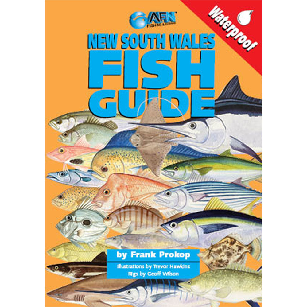 Guía de peces impermeable de Nueva Gales del Sur