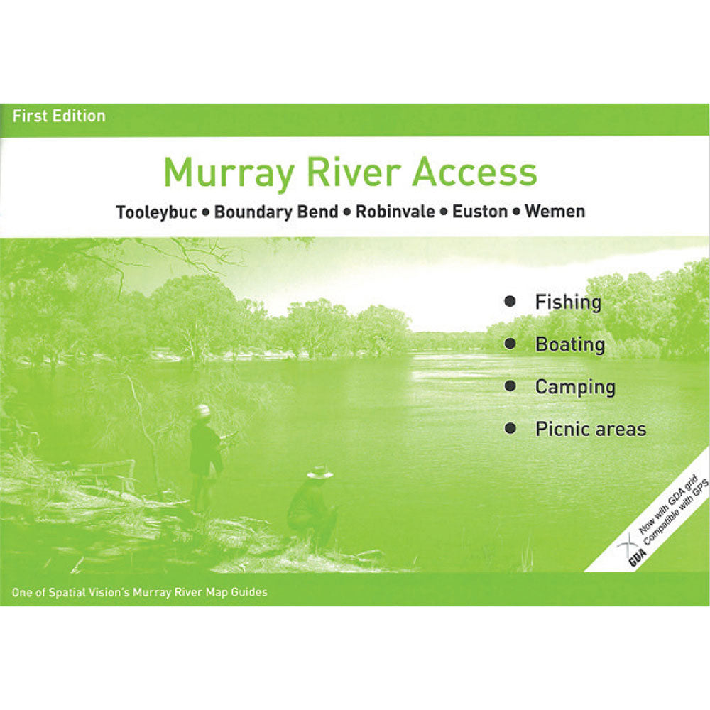 Murray River Access #7 Tooleybuc Grensebøy Wemen Diagram