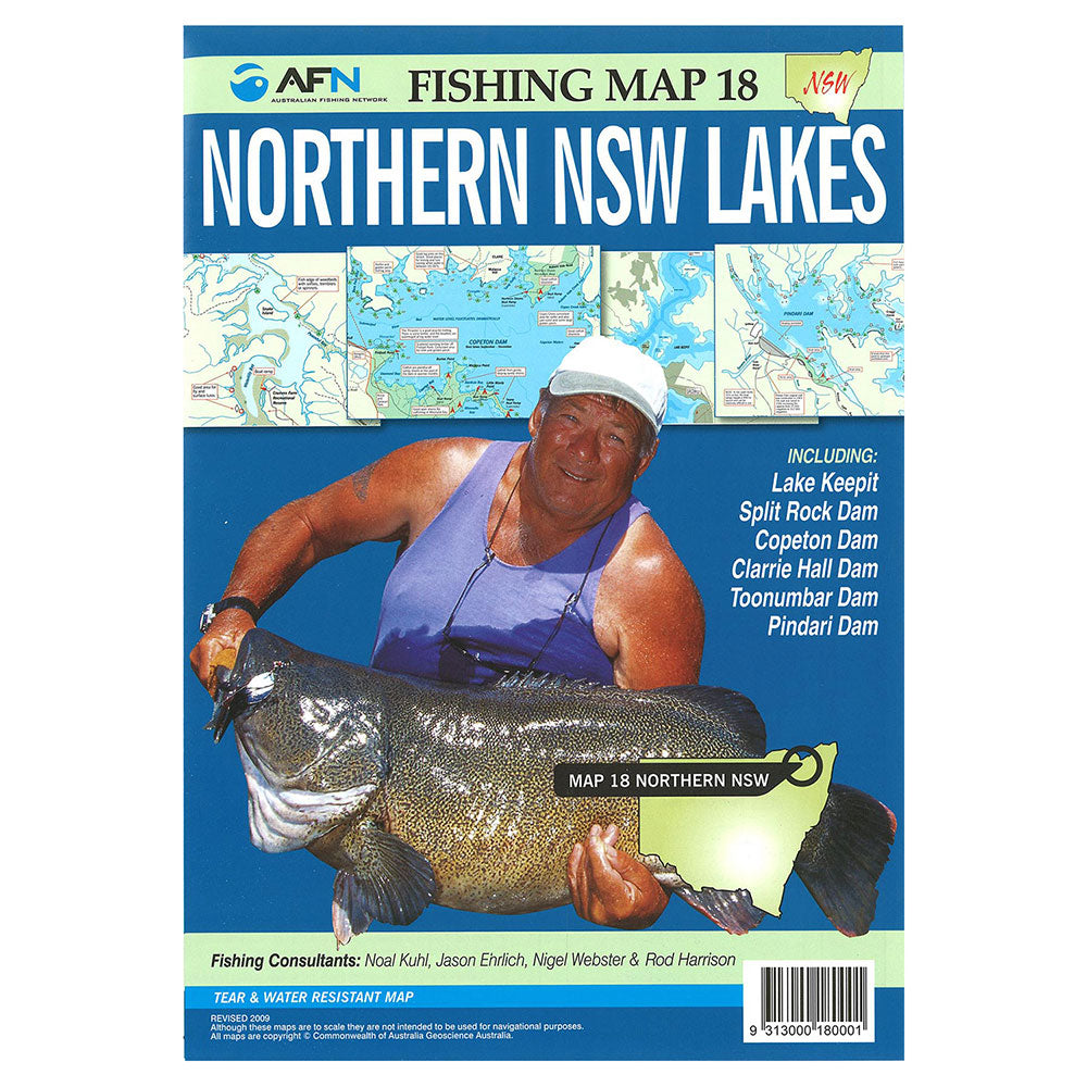 Northern NSW Lakes Map