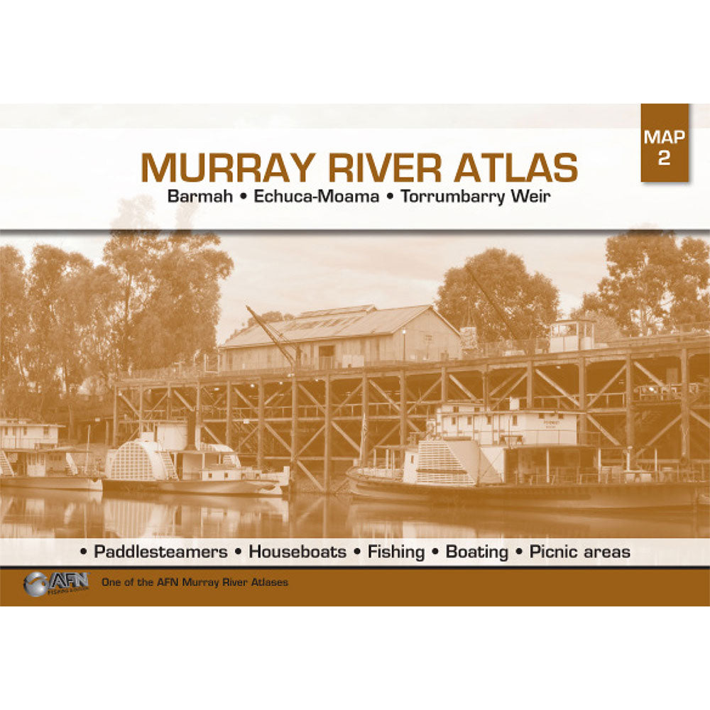 Murray River Access #2 Barmah Torrumbarry Weir Chart 2Nd Map