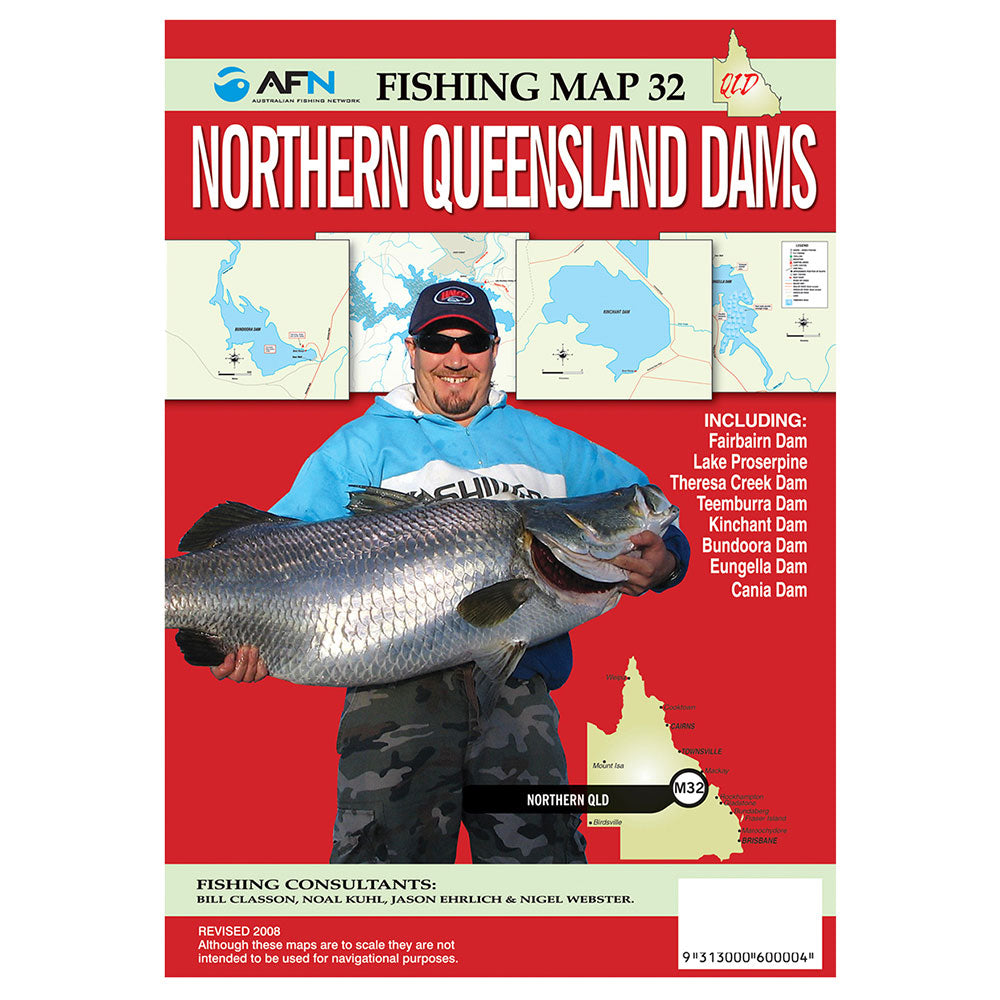 Northern Queensland Dams Map