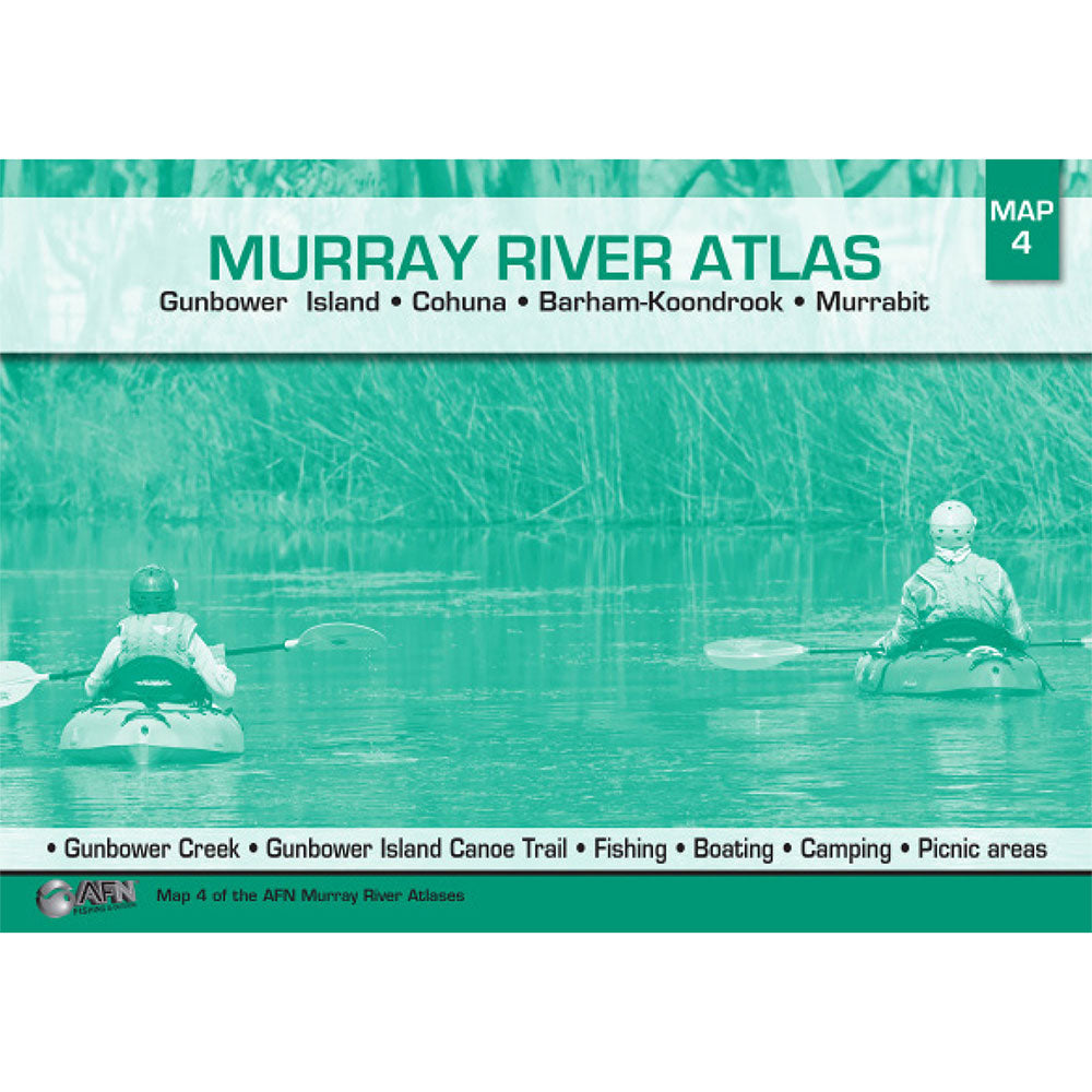 Murray River Access #4 Gunbower Island-Murrabit Chart Map