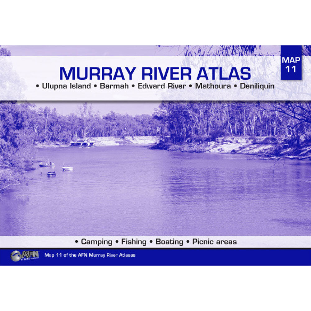 Murray River Access #11 Ulupna Island to Deniliquin Map