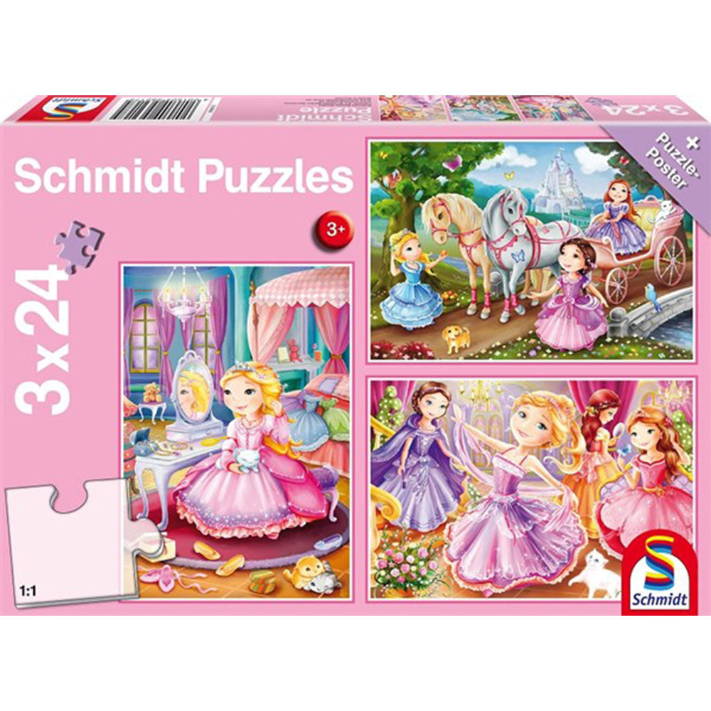 Schmidt Jigsaw Puzzle 3x24pcs
