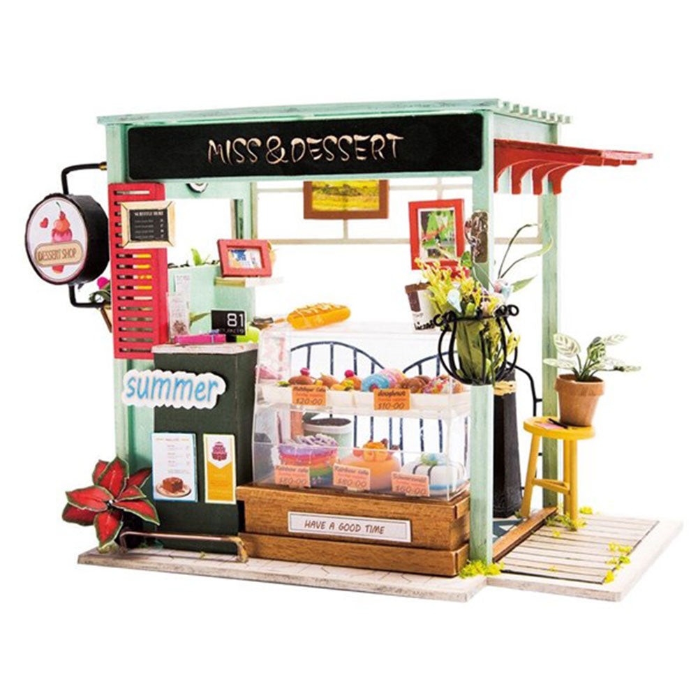  Robotime DIY Miniatur-Shop-Modellbausatz