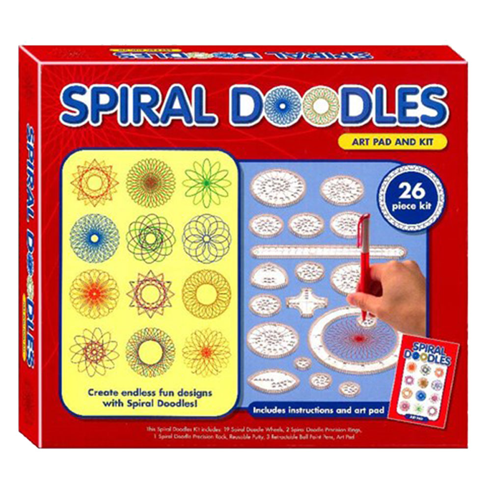 Spiral Doodles Art Pad and Kit