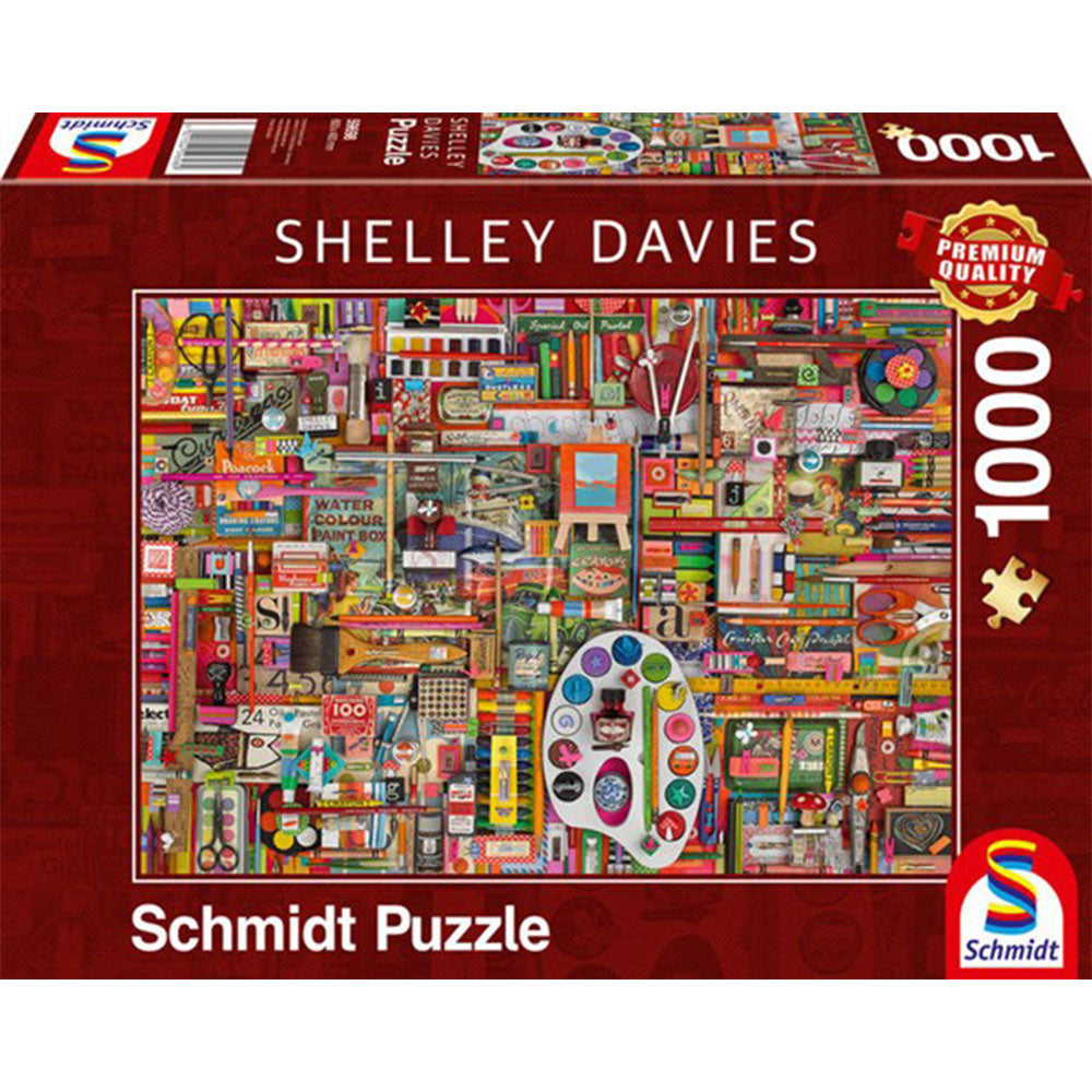 Schmidt Davies vintage puzzel 1000st