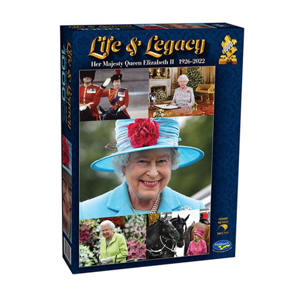 Life & Legacy Her Majesty Queen Elizabeth II Puzzle 1000pcs