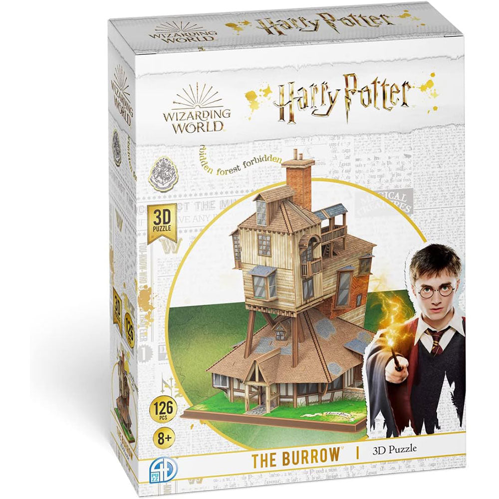Harry Potter the Burrow 3D Puzzle Kit 126pcs