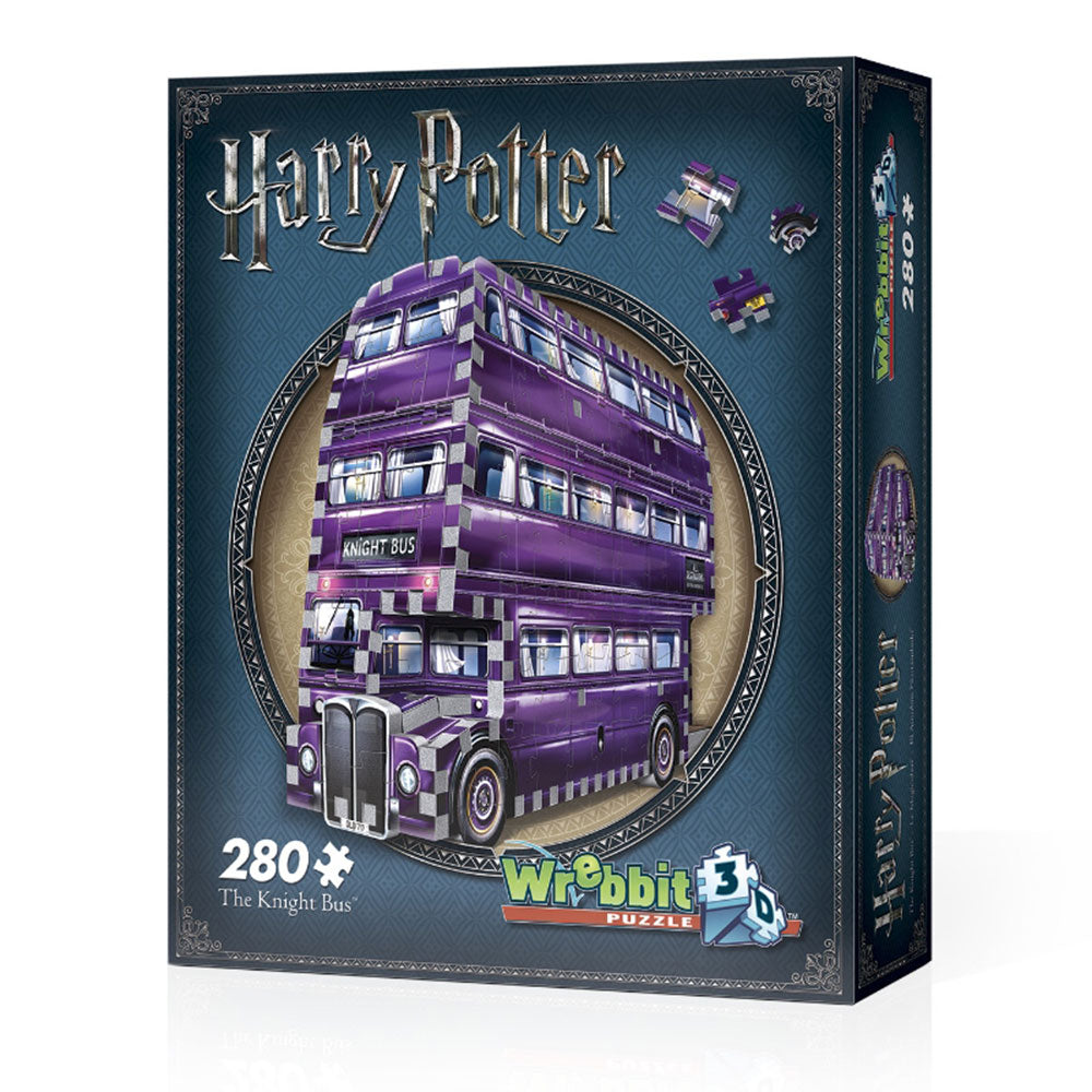 Wrebbit 3D Harry Potter Knight Bus Jigsaw Puzzle 280pcs