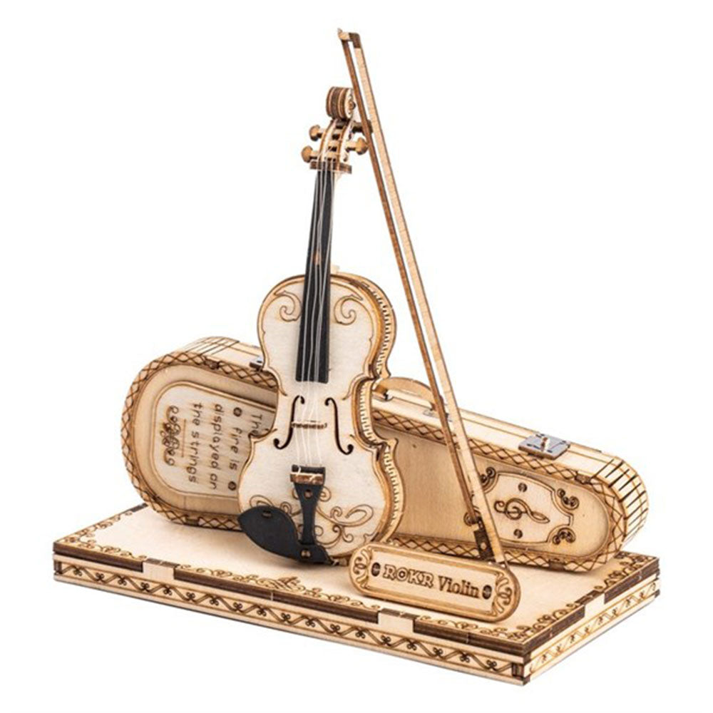  Klassisches 3D-Instrumenten-Holzpuzzle