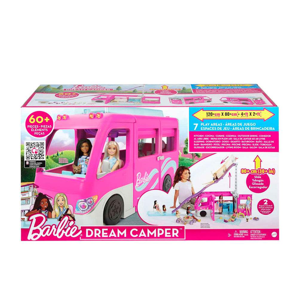 Barbie Dreamcamper Toy Playset With Pool