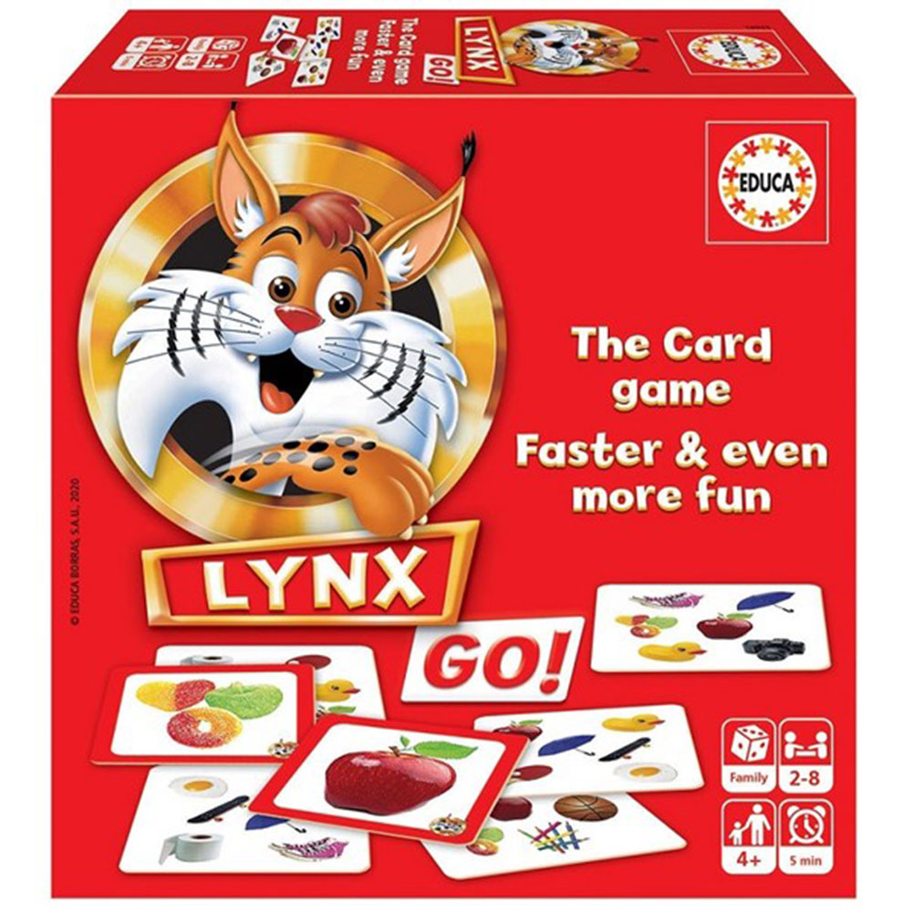 Educa Lynx Go Card Game