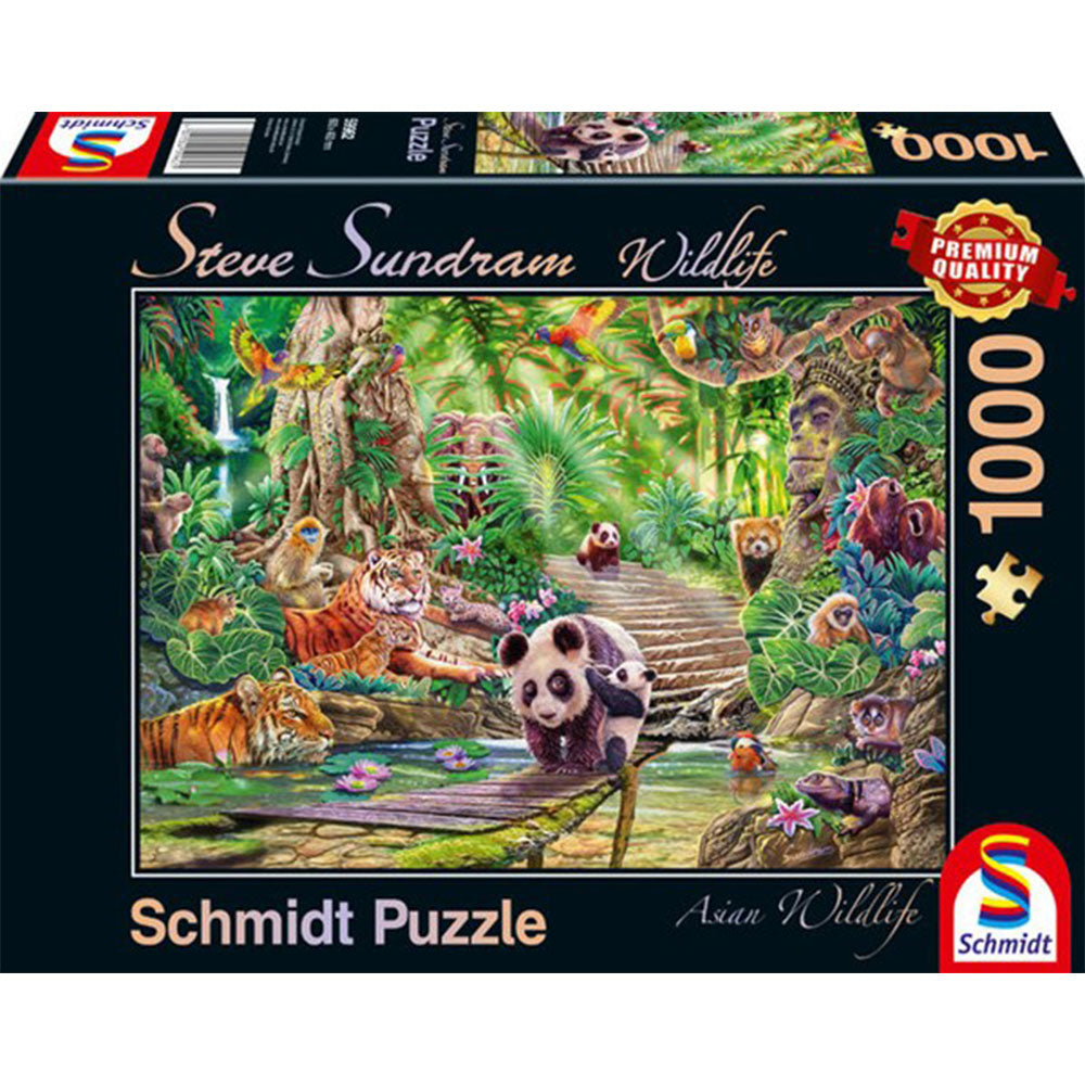 Schmidt Sundram Wildlife Puzzle 1000pcs