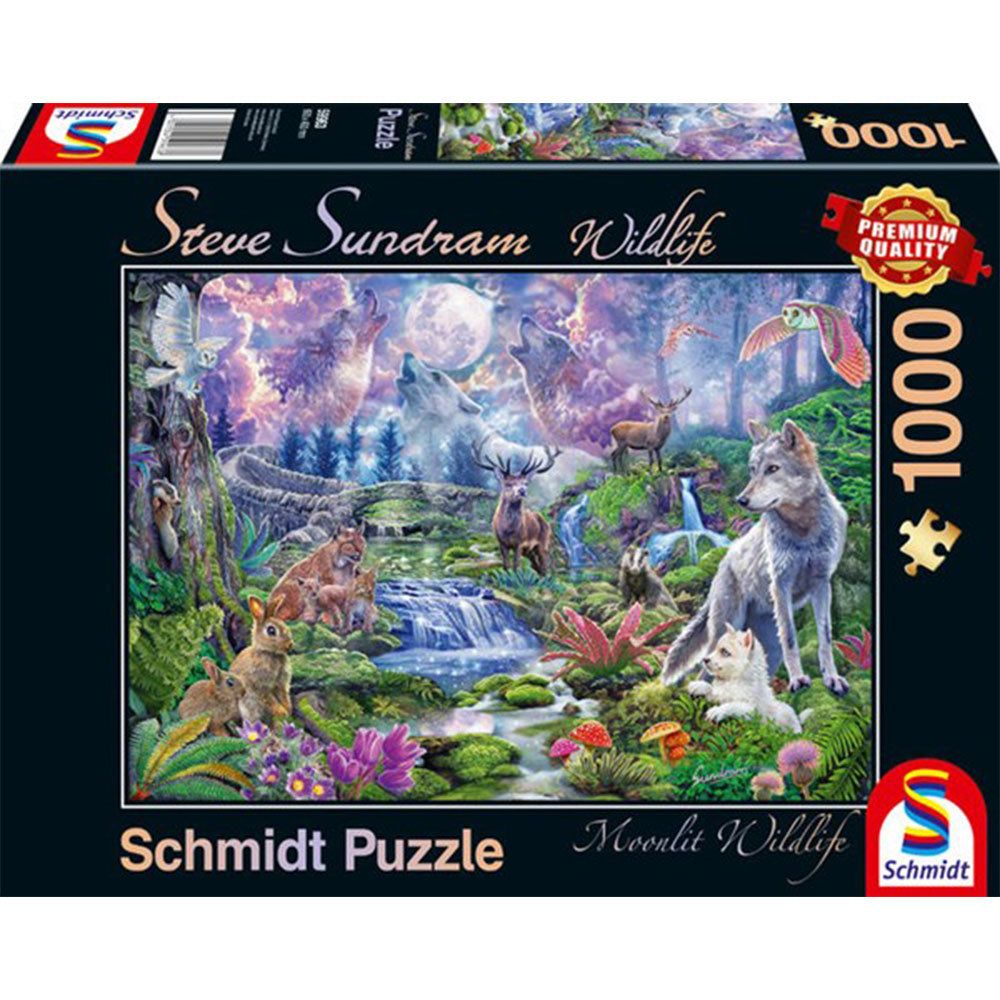 Schmidt Sundram Wildlife Puzzle 1000pcs