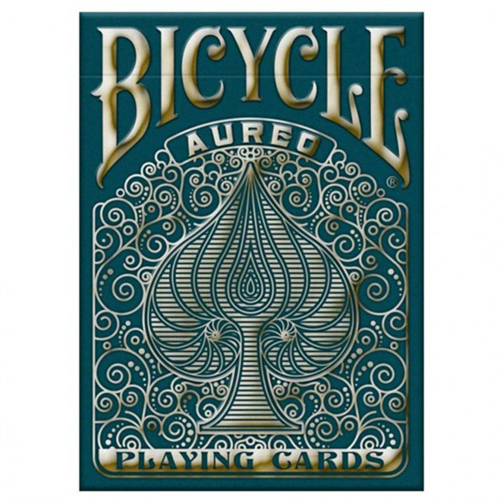 Bicycle Aureo Teal Poker Cards