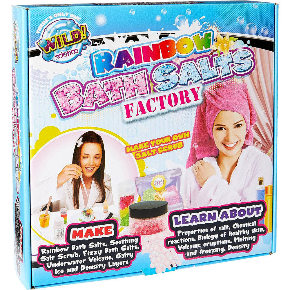Wild Science Rainbow Bath Salt Factory Kit