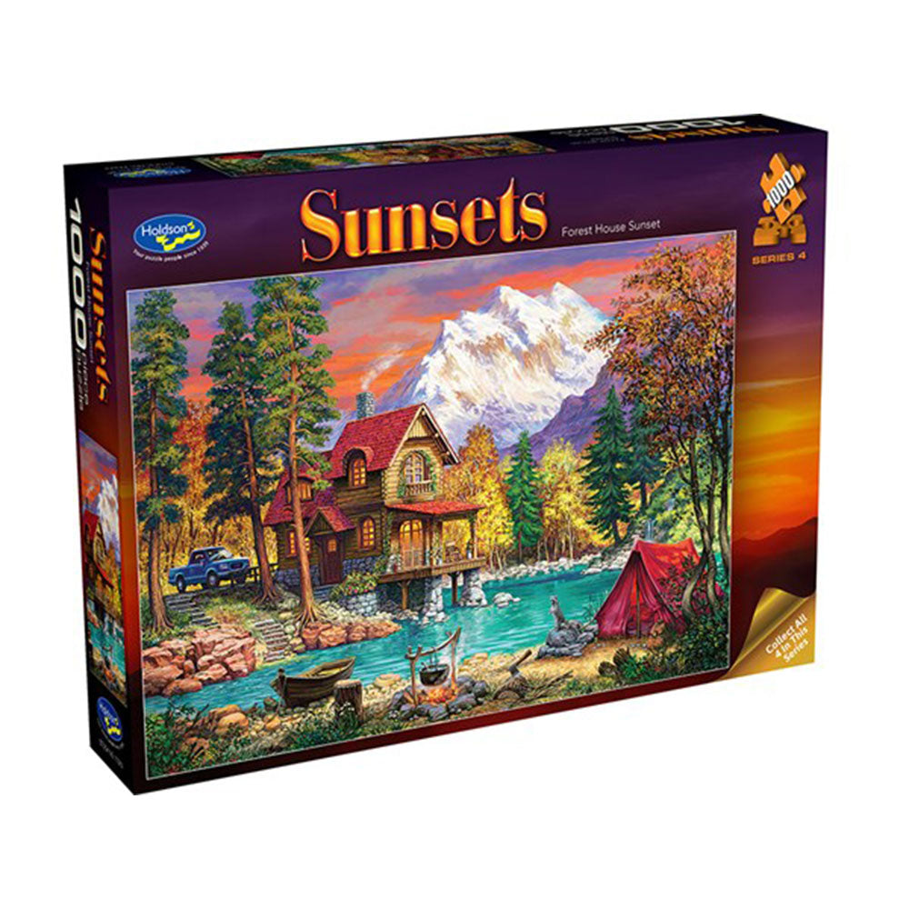 Sonnenuntergänge Serie 4 Puzzle 1000 Teile
