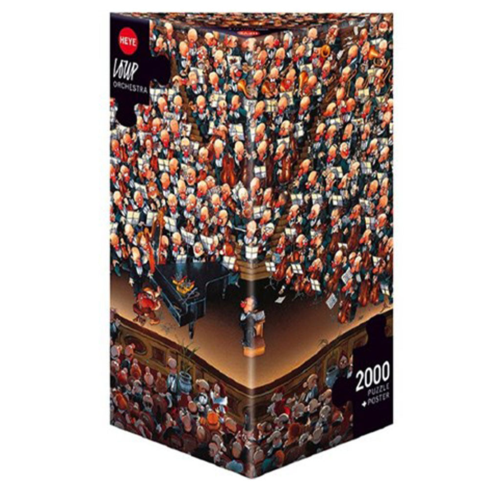 Heye Triangular Loup Jigsaw Puzzle 2000pcs
