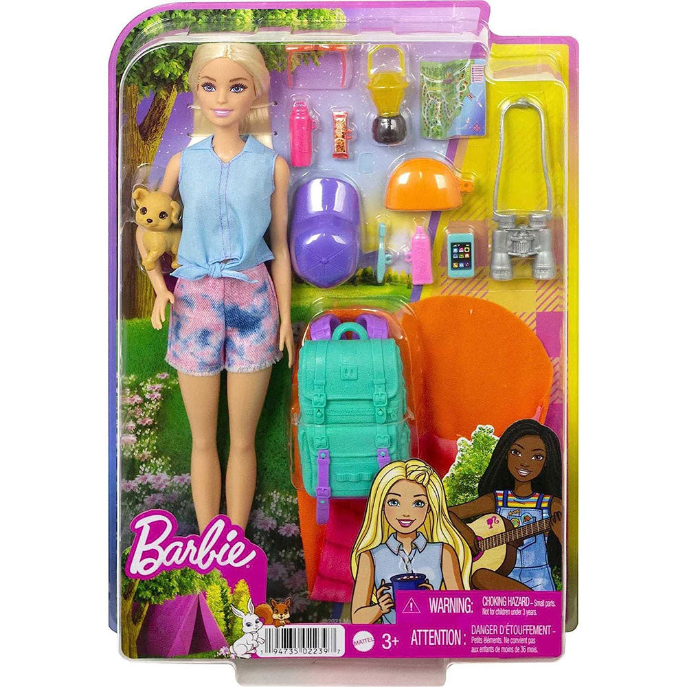 Barbie Camping Malibu Doll Playset