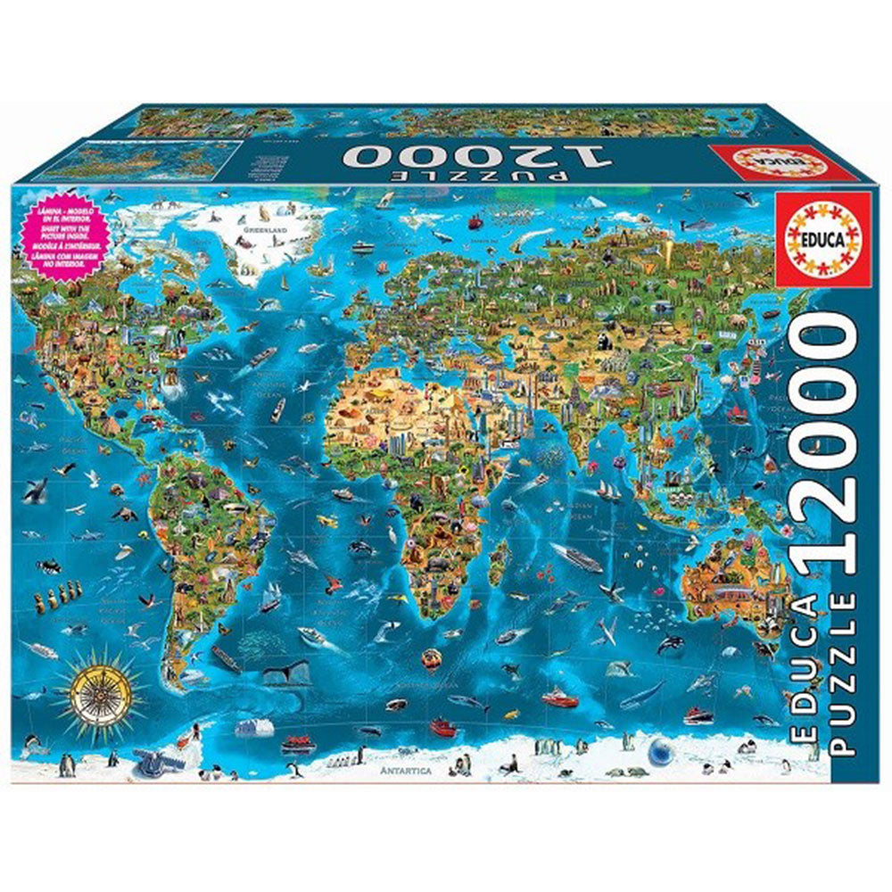 Educa Wonders of the World Jigsaw Puzzle 12000pcs